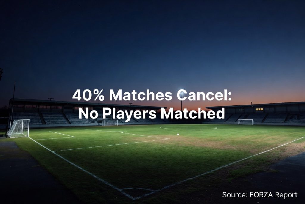 2025 Football Player Shortage: UK Pitches Bleed £35k Yearly as 40% Matches Cancel from Unmatched Teams