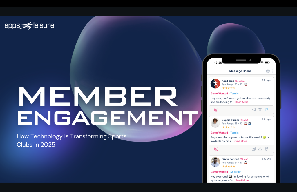 Why Member Engagement Technology Is Transforming Sports Clubs in 2025