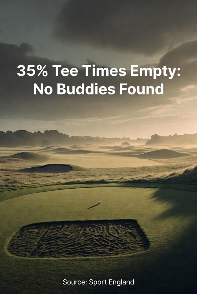 2025 Golf Buddy Shortage: UK Courses Bleed £40k Yearly as 35% Tee Times Empty from Unmatched Groups